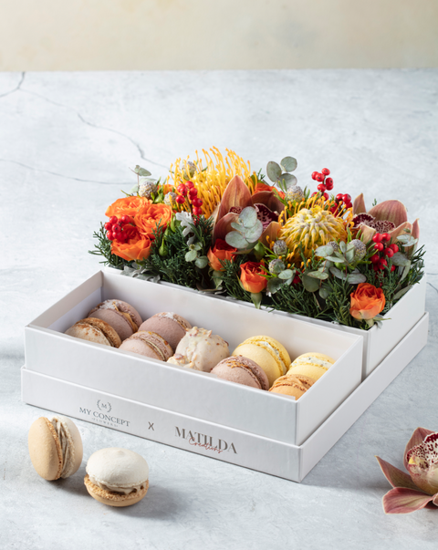 Matilda X MyConcept Flowers Özel Çicekli 14'lü Kutu