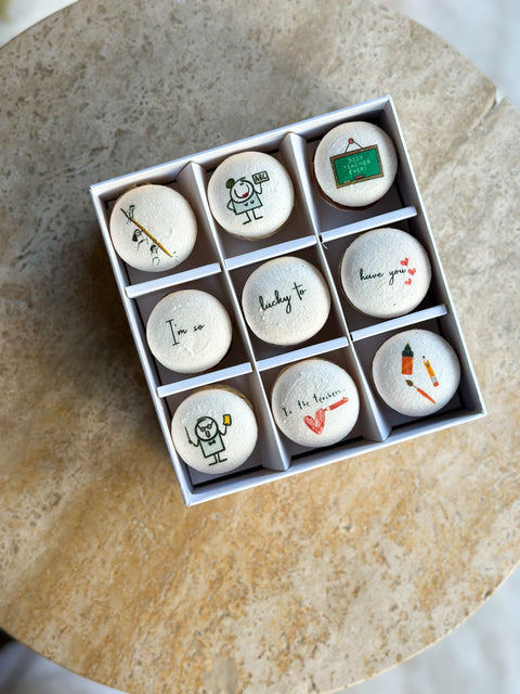 Öğretmenler Günü Makaron Kutusu