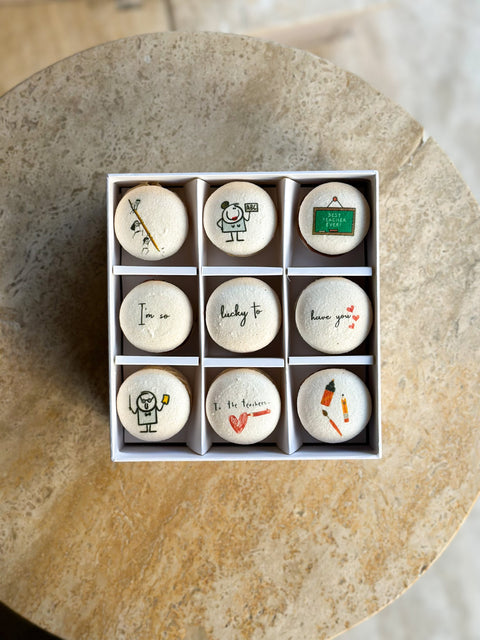 Öğretmenler Günü Makaron Kutusu