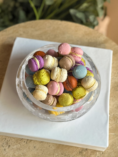 Küçük Boy Papatya İşlemeli Cam Kase & Onebite