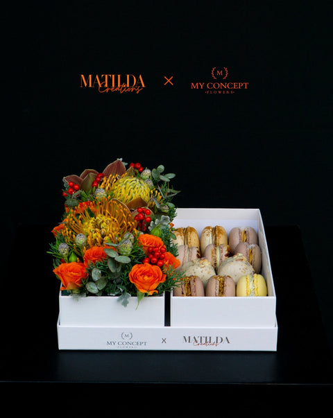 Matilda X MyConcept Flowers Özel Çicekli 14'lü Kutu